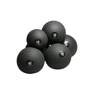 bolas medicinales con superficie texturizada color gris oscuro