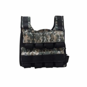 chaleco de peso con diseño de tipo camuflaje de ciudad