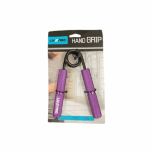 hand grip en empaque, puños color morado